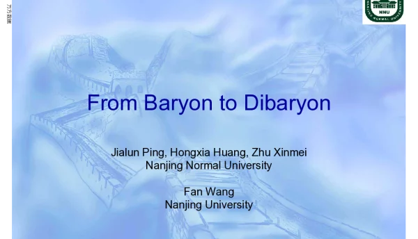 FromBaryontoDibaryon