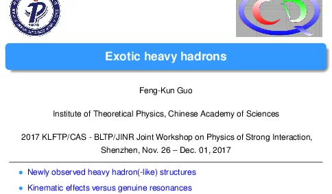 Exoticheavyhadrons