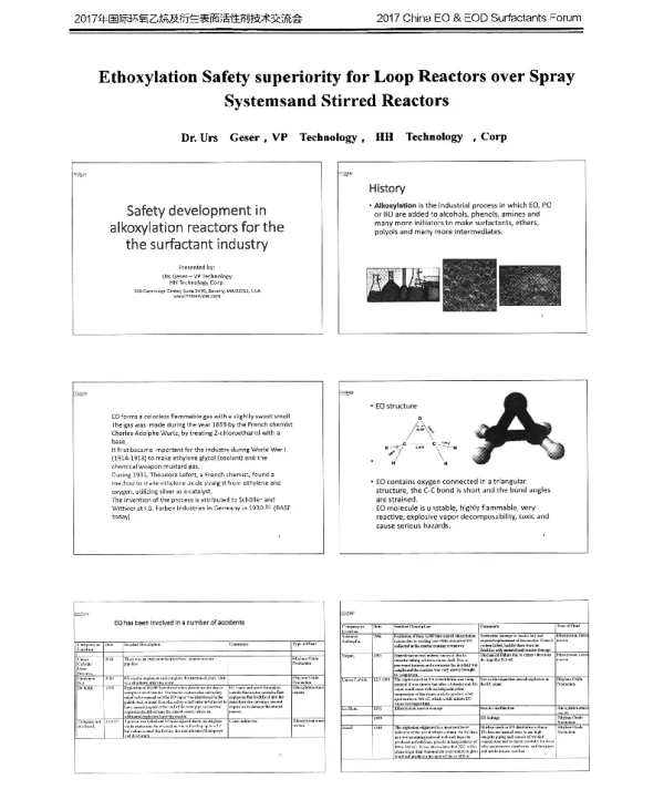 EthoxylationSafetysuperiorityforLoopReactorsoverSpraySystemsandStirredReactors