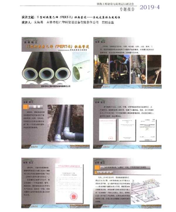 Ⅱ型耐热聚乙烯(PERT-Ⅱ)供热管道--系统完整性与适用性