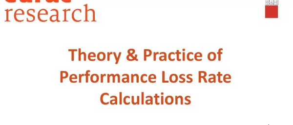 Theory&PrticeofPerformanceLossRateCalculations