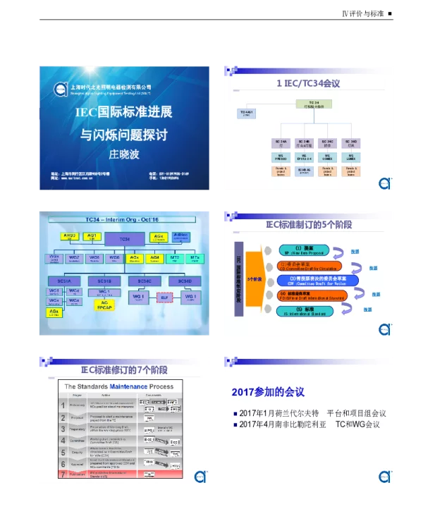IEC国际标准进展与闪烁问题探讨