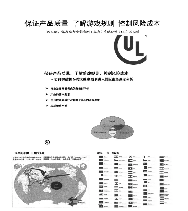 保证产品质量了解游戏规则控制风险成本