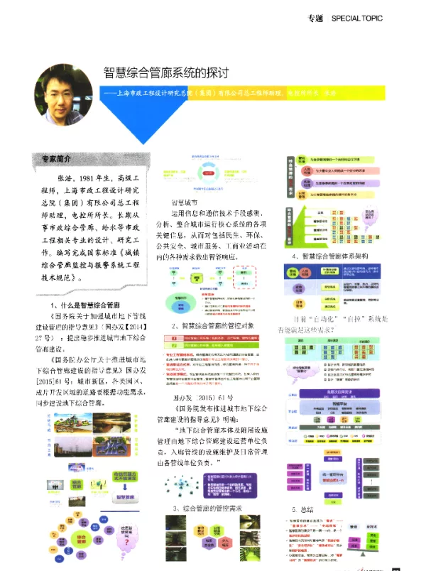 智慧综合管廊系统的探讨