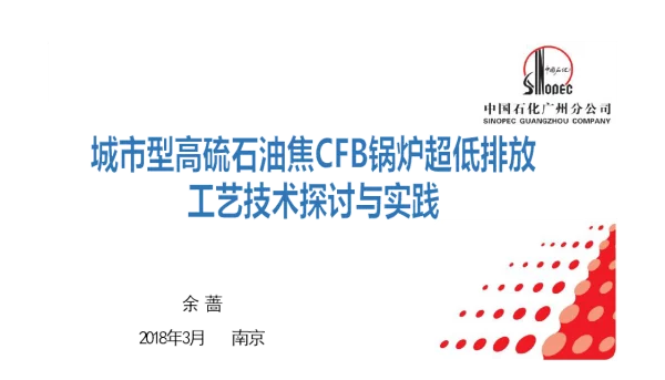 城市型高硫石油焦CFB锅炉超低排放工艺技术探讨与实践