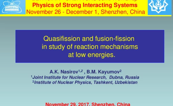 Quasifissionandfusion-fissioninstudyofreactionmechanismsatlowenergies