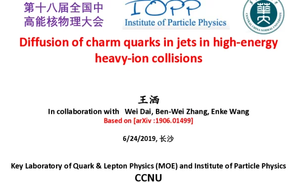 Diffusionofcharmquarksinjetsinhigh-energyheavy-ioncollisions