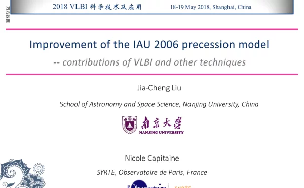 ImprovementoftheIAU2006precessionmodel--contributionsofVLBIandothertechniques