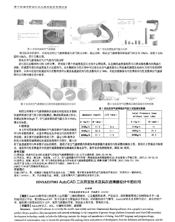 AutoCAD二次开发技术及其在滤清器设计中的应用