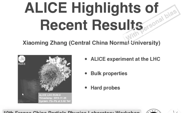 ALICEHighlightsofRecentResults