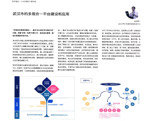 武汉市的多规合一平台建设和应用