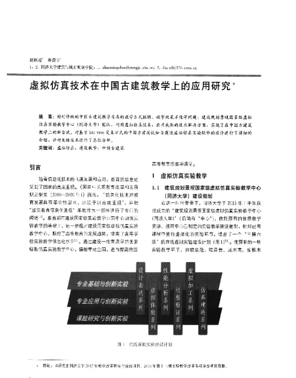 虚拟仿真技术在中国古建筑教学上的应用研究