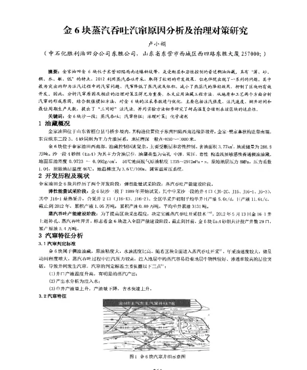 金6块蒸汽吞吐汽窜原因分析及治理对策研究