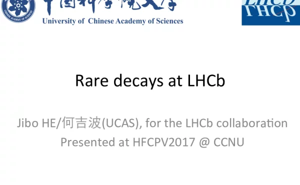 RaredecaysatLHCb