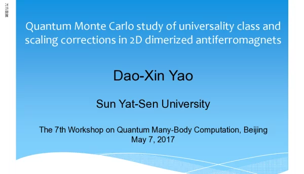 QuantumMonteCarlostudyofuniversalityclassandscalingcorrectionsin2Ddimerizedantiferromagnets