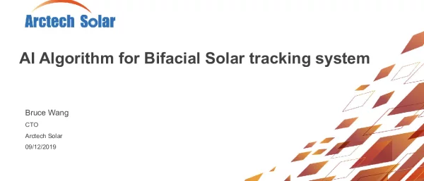 AIAlgorithmforBifacialSolartrackingsystem