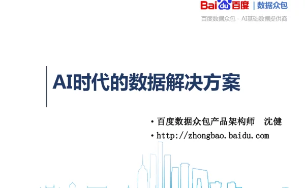 AI时代的数据解决方案