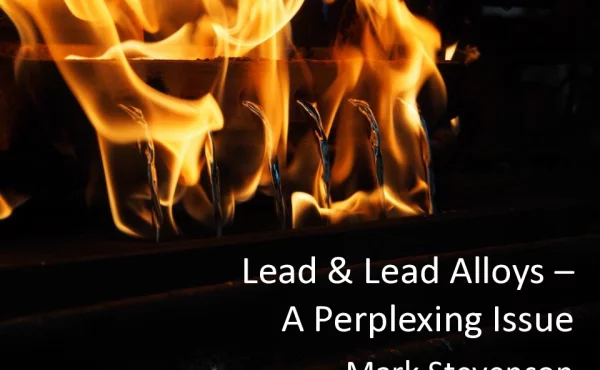 Lead&LeadAlloys-APerplexingIssueMarkStevenson
