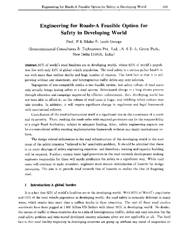 EngineeringforRoads-AFeasibleOptionforSafetyinDevelopingWorld