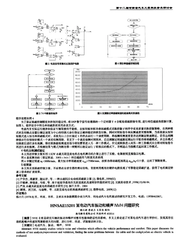 某电动汽车振动和噪声NVH问题研究