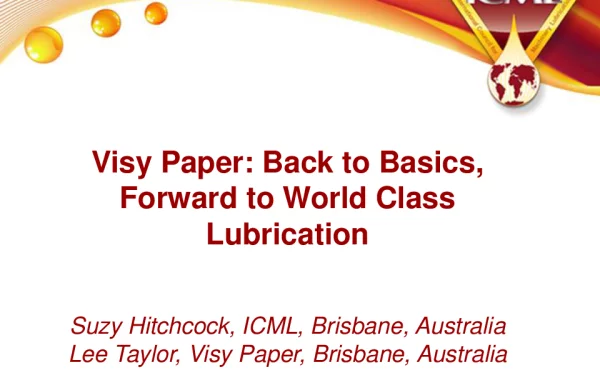 VisyPaperBacktoBasicsForwardtoWorldClassLubrication