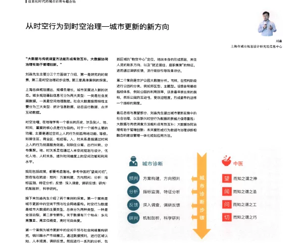 从时空行为到时空治理-城市更新的新方向