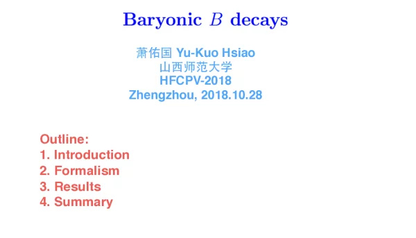 BaryonicBdecays