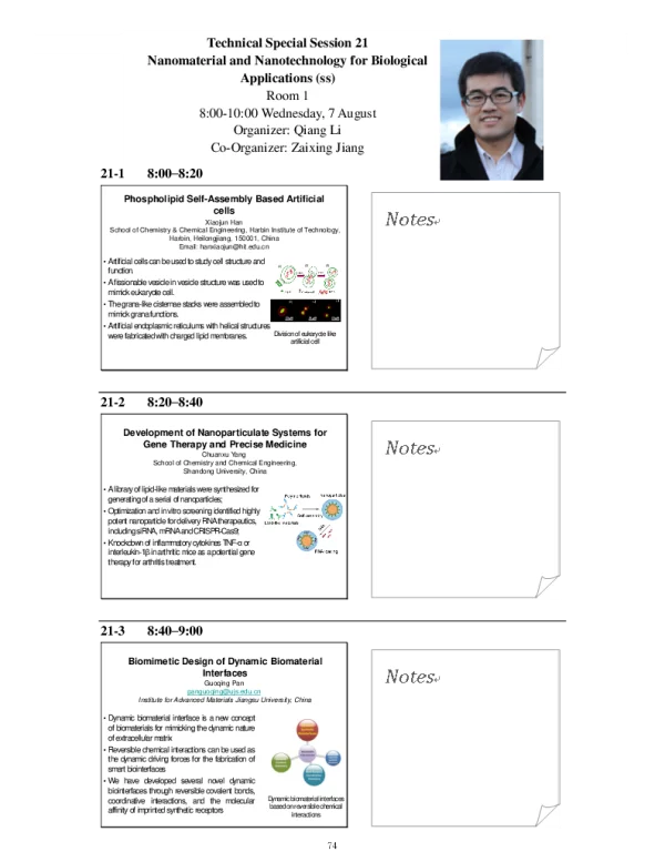 DevelopmentofNanoparticulateSystemsforGeneTherapyandPreciseMedicine