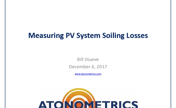 MeasuringPVSystemSoilingLosses
