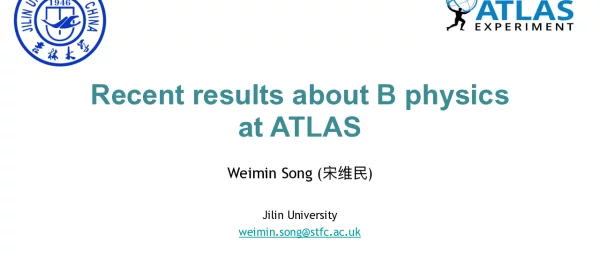 RecentresultsaboutBphysicsatATLAS