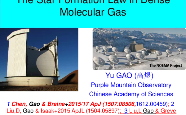 TheStarFormationLawinDenseMolecularGas