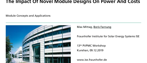 TheImpactOfNovelModuleDesignsOnPowerAndCosts