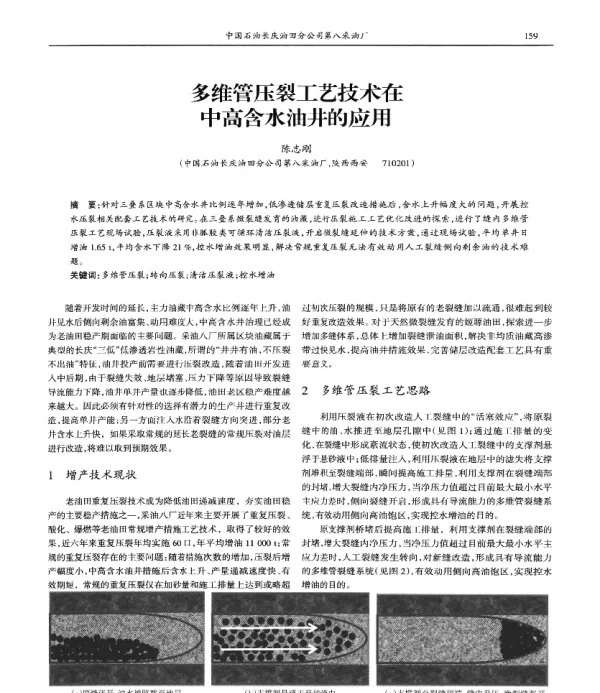 多维管压裂工艺技术在中高含水油井的应用