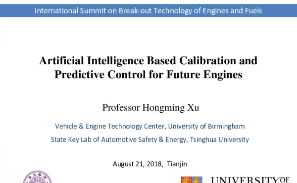 ArtificialIntelligenceBasedCalibrationandPredictiveControlforFutureEngines