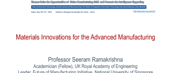 MaterialsInnovationsfortheAdvancedManufacturing