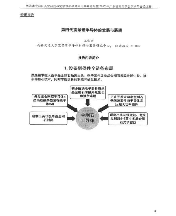 第四代宽禁带半导体的发展与展望