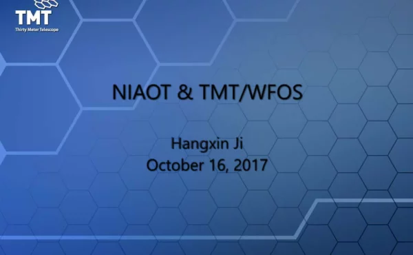 NIAOT&TMTWFOS