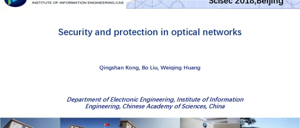 Securityandprotectioninopticalnetworks