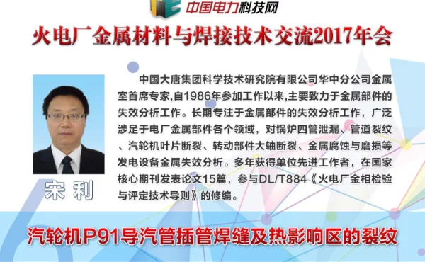 汽轮机P91导汽管插管焊缝及热影响区的裂纹