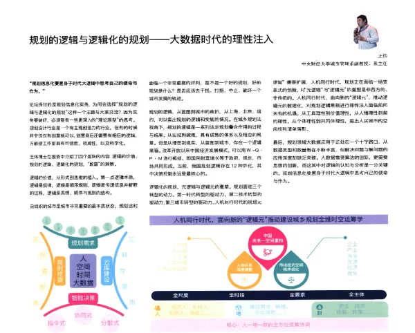 规划的逻辑与逻辑化的规划--大数据时代的理性注入
