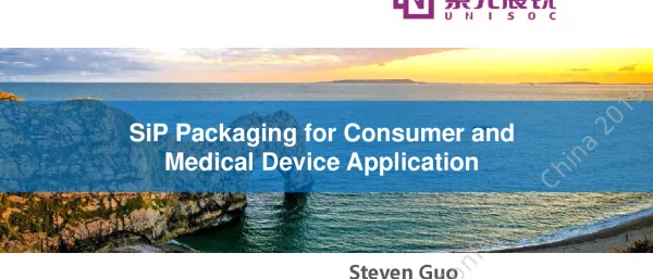 SiPPackagingforConsumerandMedicalDeviceApplication