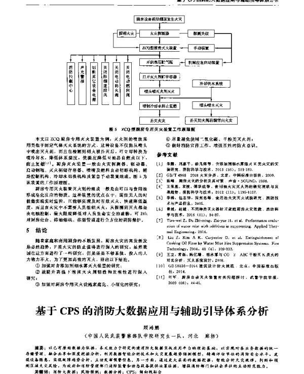 基于CPS的消防大数据应用与辅助引导体系分析