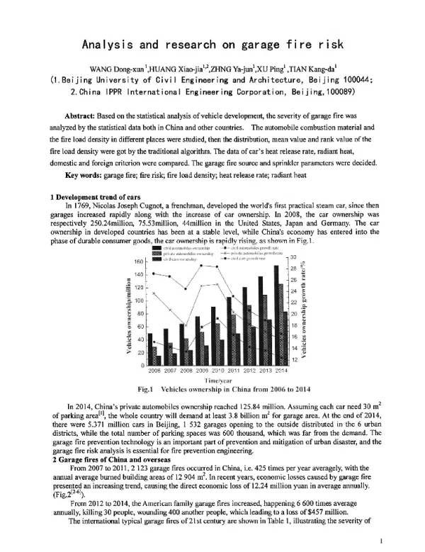 Analysisandresearchongaragefirerisk