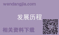发展历程