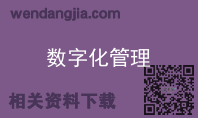 数字化管理